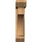 Ekena Millwork Westlake Slat Smooth Bracket w/ Offset Brace, Western Red Cedar, 5 1/2"W x 24"D x 24"H BKT0604X24X24WTL06SWR - alternate 3